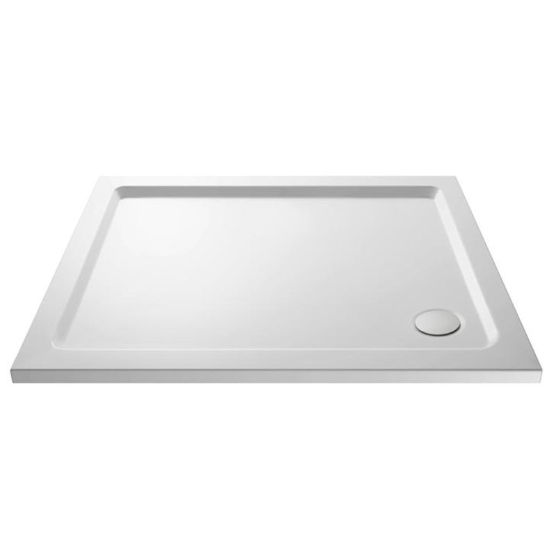 Nuie Plastic Shower Tray White Wayfair.co.uk